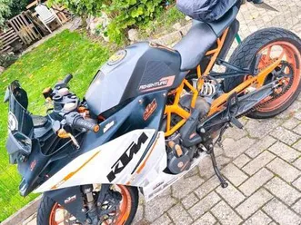 ktm rc390 abs 2014 tüv fast neu fahrbereit