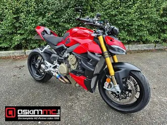 ducati streetfighter v4s ny desmo service/akrapovic!