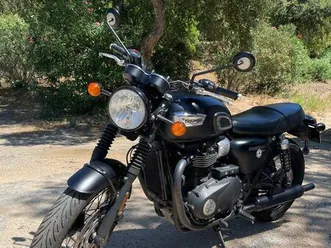 triumph bonneville t100 black a2