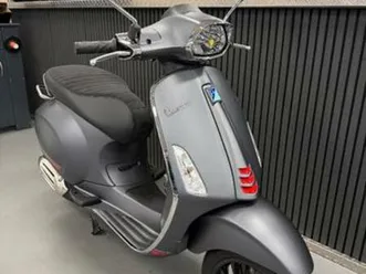 vespa sprint brom mat grijs nieuw 2024 amsterdam toegestaan — scooters | vespa — marktplaats