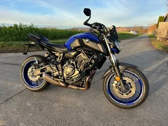 yamaha mt07 hu bis juli 27 reifen neu! led blinker