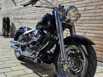 harley-davidson softail flstc fatboy-umbau