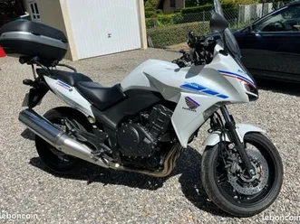 honda cbf 1000 fa abs seconde main carnet d’entretien top case givi 2 casques