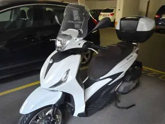 piaggio beverly 400 hpe, erstbesitz, arbã pickerl