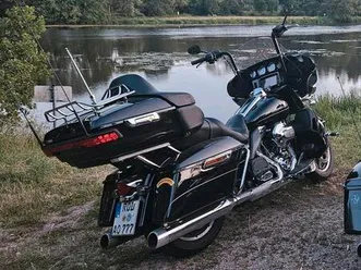 harley davidson electra glide kesstech / 5hd / 19"ape / navi /