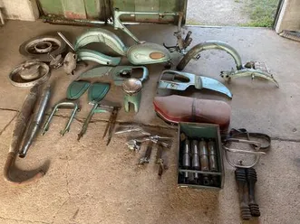 mz es 250/0 grün patina originallack