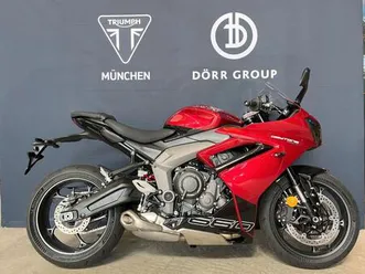 triumph daytona 660 gedrosselt + tiefergelegt !