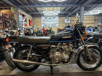 1977 suzuki gs750, low miles, presented in outstanding condition, px