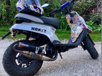 mbk booster platsiche nuove motore 70 malossi nuovo