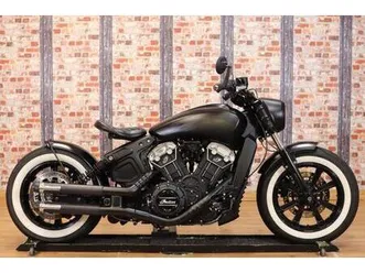 2019 indian scout bobber msr custom build - only 8,504 miles - stunning bike!