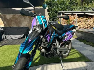 ktm lc4 640 - supermoto, a2 (31 ps), tüv 09/2026, frisch gewartet