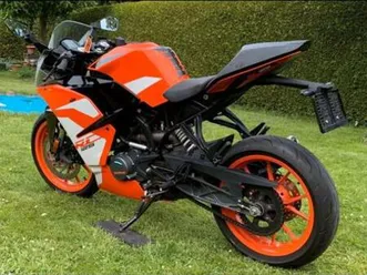 ktm rc 125 | radical racing auspuff | tüv bis 06/26
