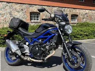suzuki sv 650, niski przebieg, doposażony poznań strzeszyn