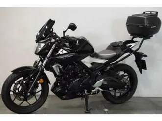 yamaha mt 03 (bj 2016) abs zwart koffer a2 — motoren | yamaha — marktplaats