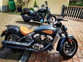 ◊indian scout 2019 1. hand hu bis 04/27 scheckheft top gepflegt