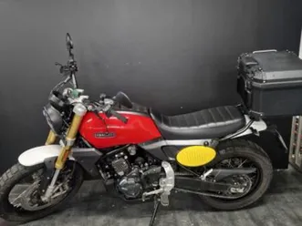 fantic caballero 700 scrambler 2024 689 cm3 | moto roadster | 4 129 km | rouge | 33700 merignac