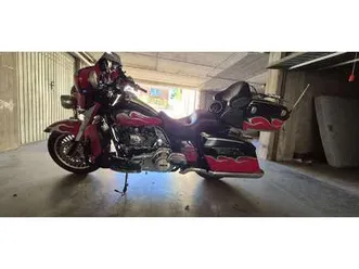 harley-davidson electra glide rosso