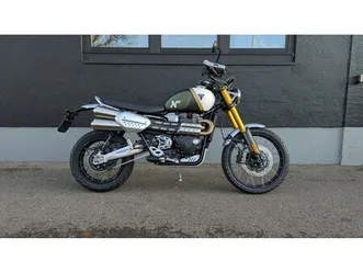 triumph scrambler 1200 xe, retro, moto neuve, chf 17'595.-