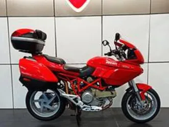 ducati multistrada 1000 ds red touring