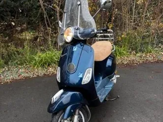 piaggio vespa lx 50cc 4t blauwe plaat — scooters | piaggio — marktplaats