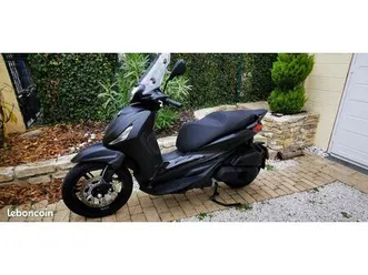 scooter piaggio new beverly 400 se deep black hpe 1000km
