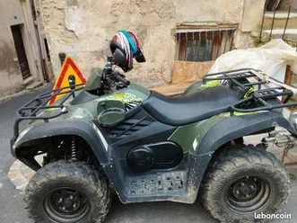 quad 500 mxu green édition