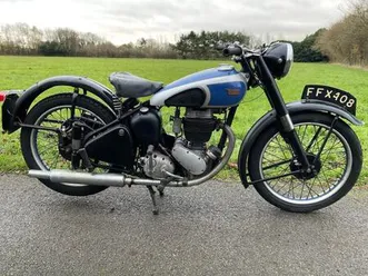 1952 bsa c11 – very honest lightweight british classic, runs & rides