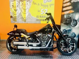 harley-davidson softail fat boy 1868 2019 1868 cm3 | moto custom | 15 100 km | noir | 66000 perpignan