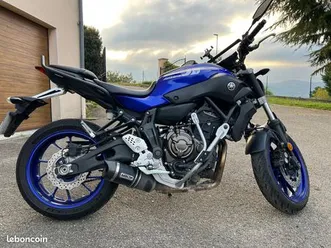 yamaha mt-07 2017 – 17 089 km – bridée a2– ligne arrow