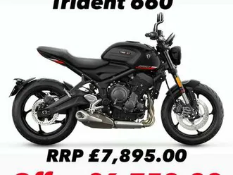 new triumph trident 660 for sale in abingdon