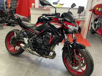 kawasaki z 650 (47.5cv) 2024 650 cm3 | moto roadster | 7 399 km | rouge | 22950 tregueux