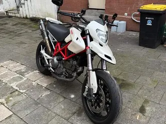 ducati hypermotard 1100s- ez 04/2009-weiß—a2 fähig-tüv 03/2026