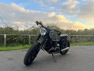 1983 bmw r100 custom build sled cafe racer professional build