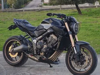 honda cb650r full black benedita