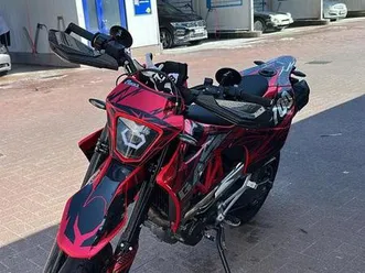 gasgas sm 700 (2023) - 1800km, carbon, leovince esd