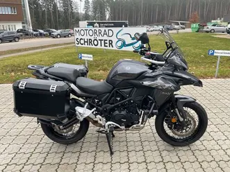 benelli trk502x grau koffersatz scheinwerfer