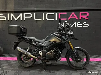 suzuki vstrom 1050 de - top case - feux additionnels - dominator - garantie constructeur 2029
