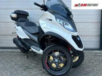 piaggio mp3 400 lt hpe sport 2022 wit autorijbws garantie — motoren | piaggio — marktplaats
