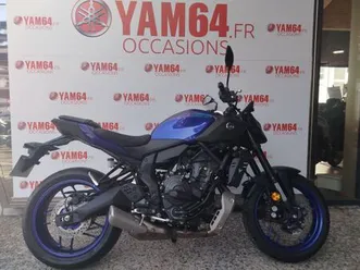 yamaha mt-07 (47.5cv) 2025 695 cm3 | moto roadster | 165 km | bleu | 64600 anglet