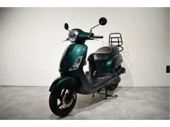 sym fiddle 2 jaguar green | 2023 | 6000km | brom — scooters | sym — marktplaats