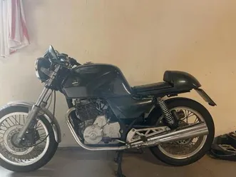 honda xbr 500-tüv-cafe racer-a2 maschine-kickstarter