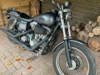 harley davidson dyna super glide 1340cc grijs mat. — motoren | harley-davidson — marktplaats