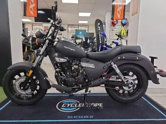 keeway superlight 2023 125 cm3 | moto custom | 534 km | noir | 37000 tours