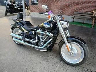 harley-davidson softail fat boy 1868 2021 1868 cm3 | moto custom | 5 342 km | noir | 94350 villiers sur marne