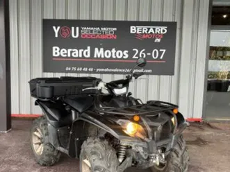 yamaha yfm 700 kodiak 4x4 eps black max 2017 700 cm3 | quad loisirs | 8 205 km | noir | 26500 bourg les valence