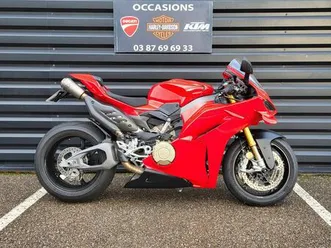 ducati panigale v4s 7g garantie ever red 01/2027 ligne haute akrapovic