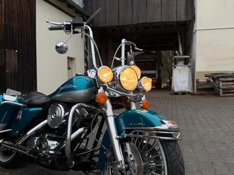 harley davidson road king, big spoke, penzl, 17“ ape, tüv neu