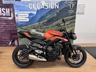 triumph street triple 765 r 2025 765 cm3 | moto roadster | 720 km | orange | 45160 olivet
