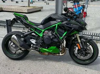 kawasaki z h2 verde