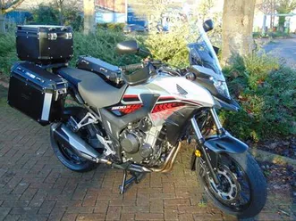 honda cb500 xa-j 2019 adventure tourer fully spect loaded with extras low miles